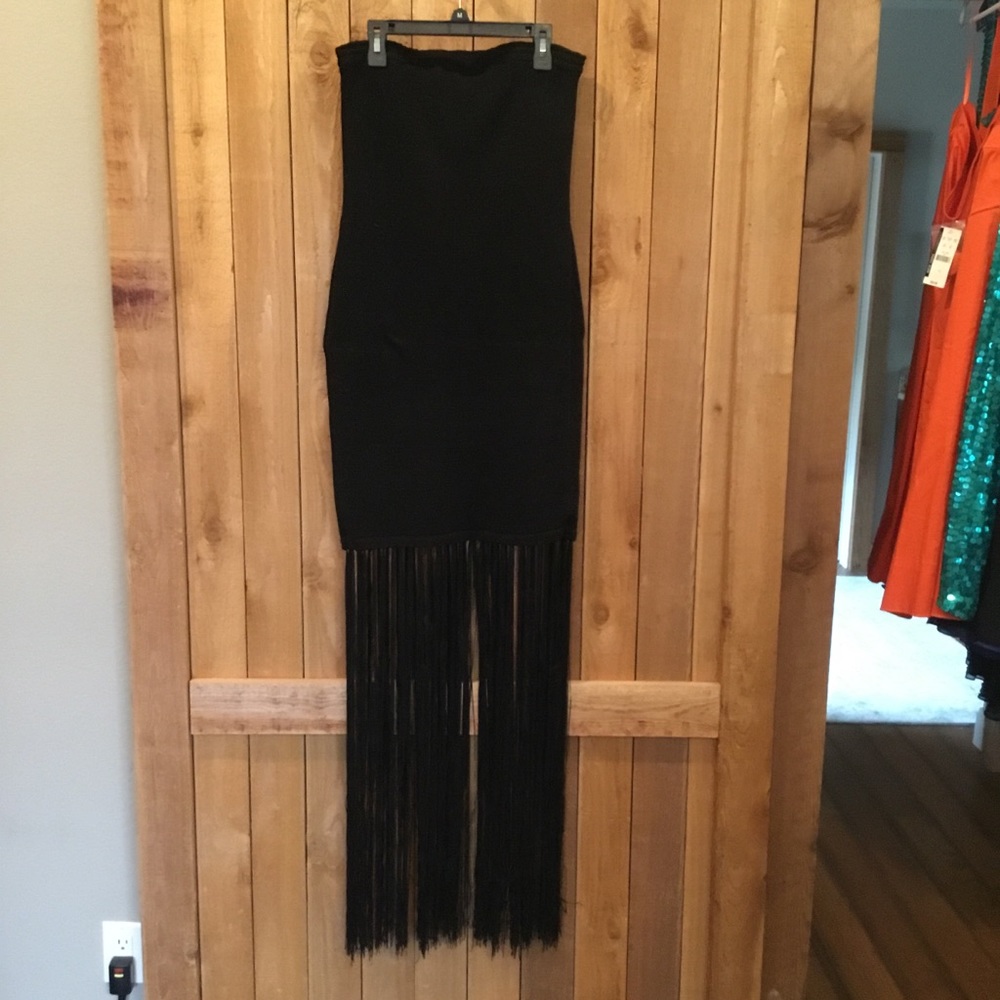 Strapless dress